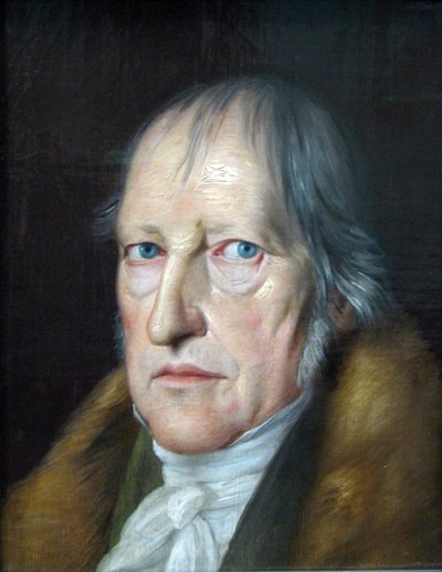 The Philosopher Georg Friedrich Wilhelm Hegel by Jakob Schlesinger